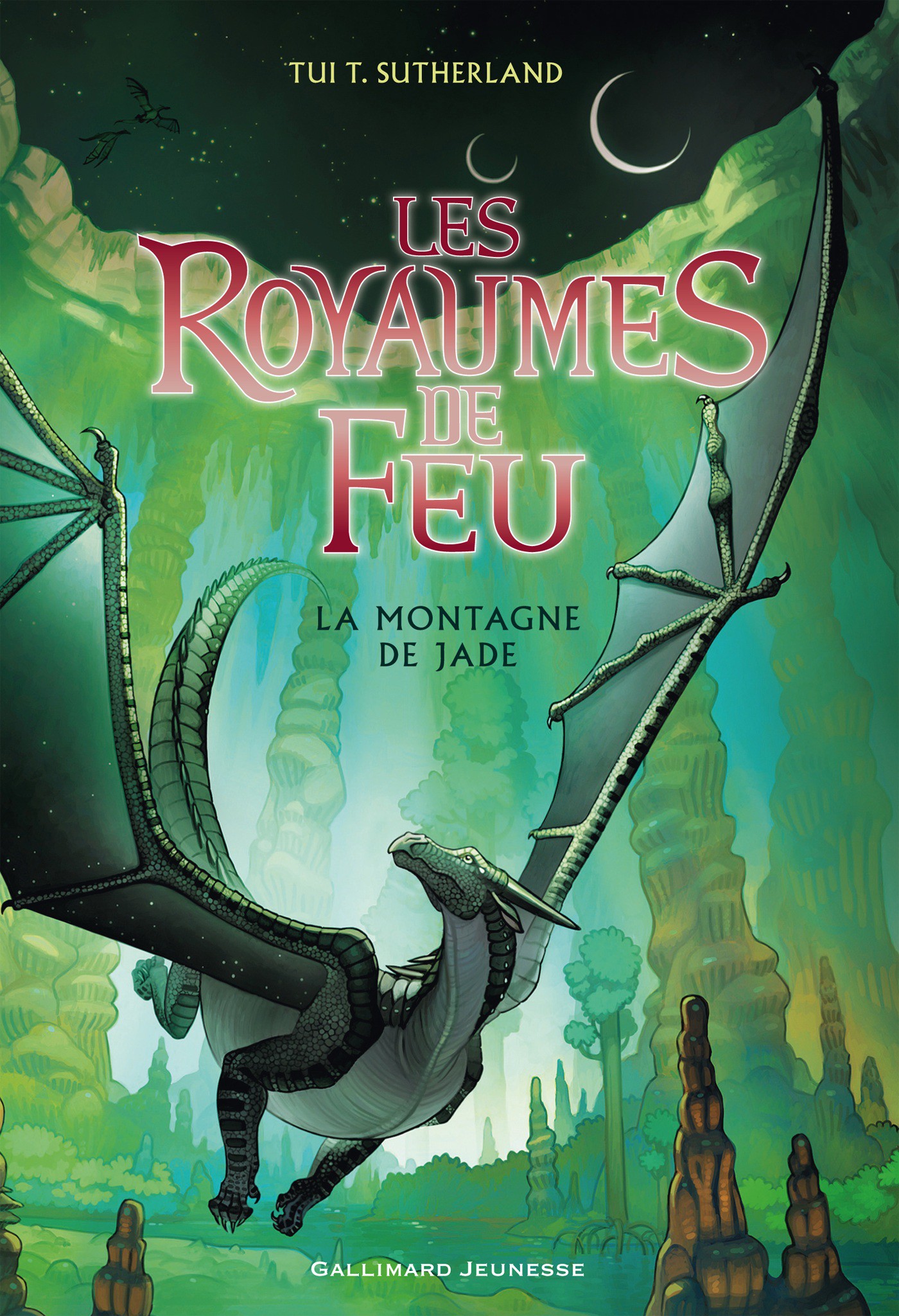 Couverture du livre Les Royaumes de Feu - La montagne de Jade